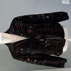 GORGEOUS CHICO FULLY EMBROIDERED BLAZER